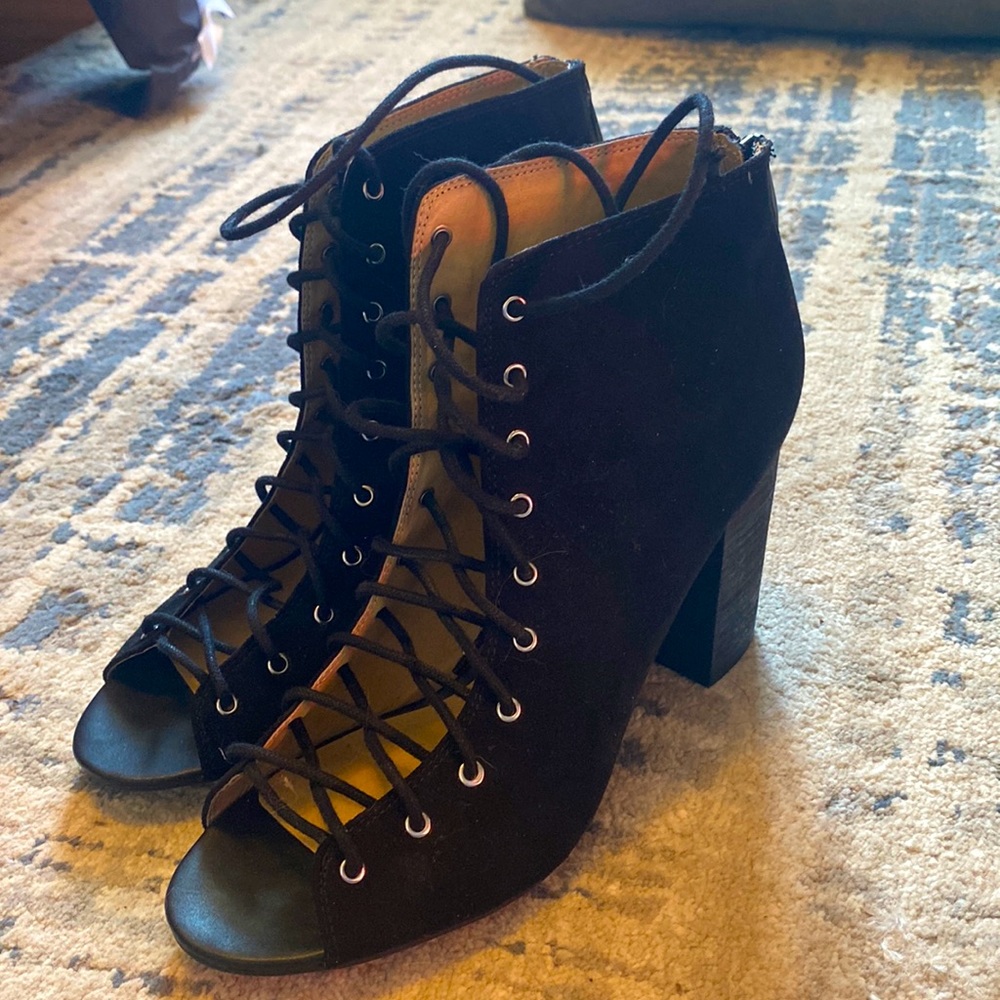 Lace Up Heels